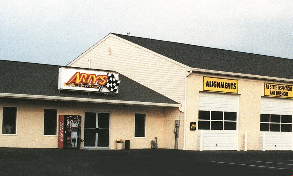 Product image for Arty's Auto Service Spring Special $89.99 includes oil change, rotate tires, balance tires, 25pt. safety check & flush & fill radiator fluids not included Save Over $25.