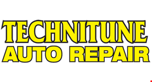 Product image for Technitune Auto Repair $69.95 4-wheel computerized alignment