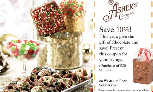 Product image for Ashers Chocolate Save 10%*! *Minimum purchase of $20.00.