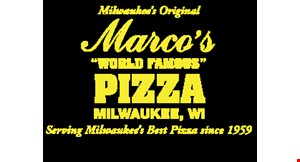 Marco's World Famous Pizza logo
