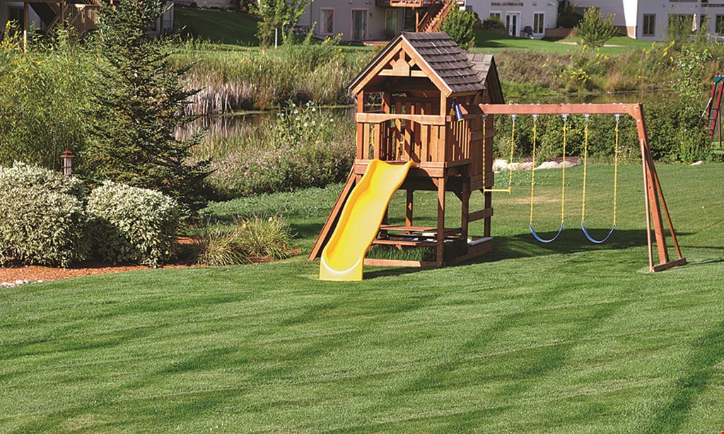 Product image for Wyomissing Structures $300 off any playset purchase. 
