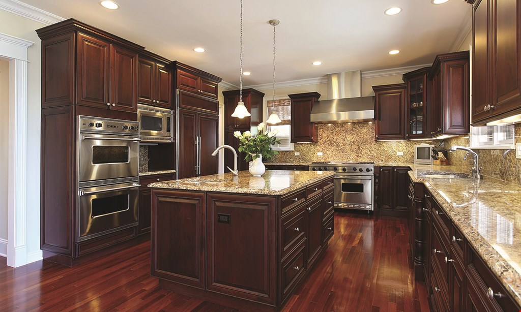 Product image for Creative Stone & Cabinets Corp $6599 INCLUDES INSTALLATION KITCHEN SPECIAL 10'x10'