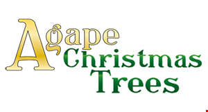 Agape Christmas Trees logo
