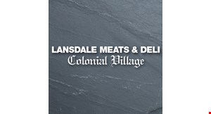 Lansdale Meats & Deli Colonial Village logo