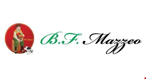 Product image for B.F. Mazzeo 10% Off all prepared foods includes soups, salads, & baked goods.