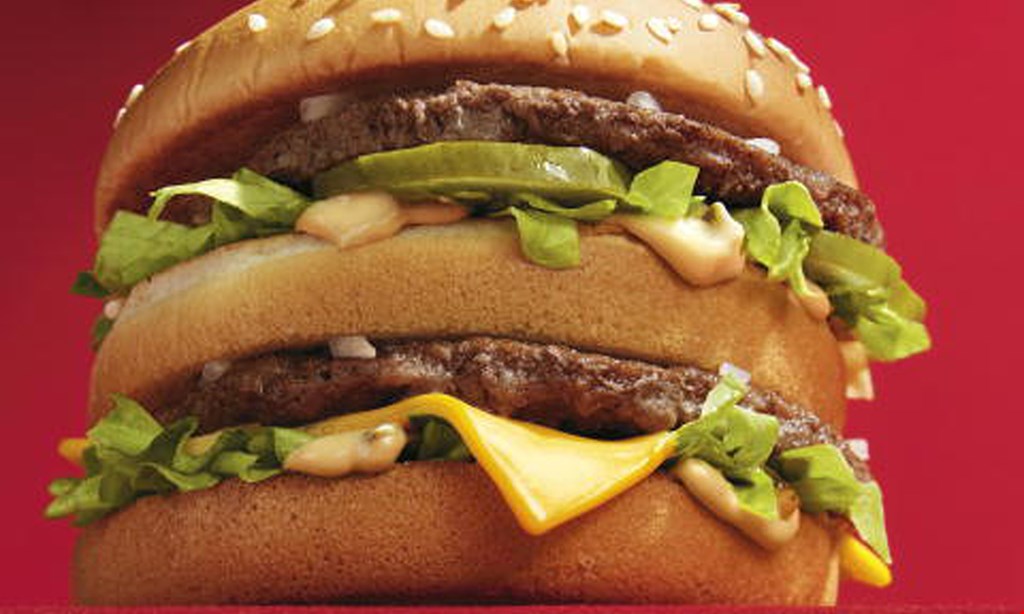 Product image for MCDONALDS FREE large sandwich with purchase of any large sandwich