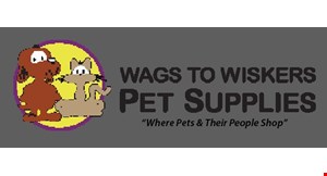 Wags to Wiskers Pet Supplies logo
