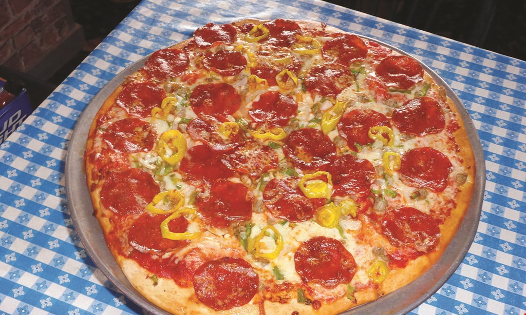 Product image for Big Dog's Pizza $5 Offany purchase of $25 or more valid for carry-out or dine-in only. 