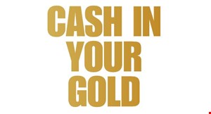 CASH IN YOUR GOLD logo