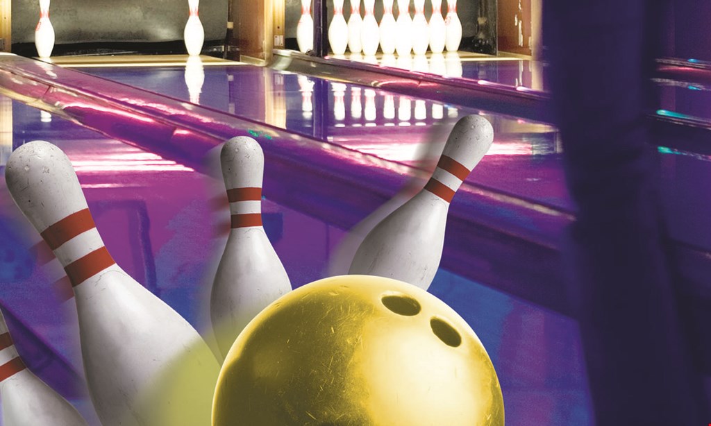 Product image for Hampton Lanes FREE 2 games of bowling buy 2 games of bowling, get 2 games of bowling free. 