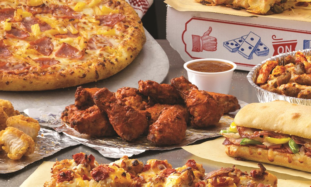 Product image for Dominos Pizza Any large specialty pizza for $15.99 each.