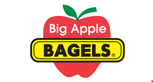 Product image for Big Apple Bagels $9.99 1 DOZEN BAGELS. 