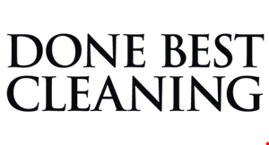 Done Best Cleaning logo