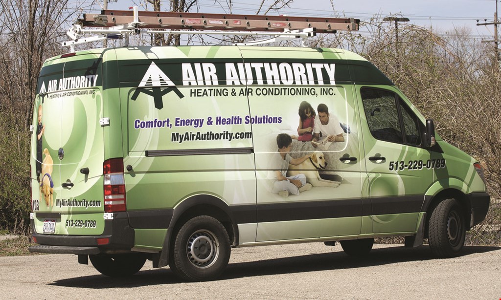 Product image for Air Authority Freeservice call with any repair requiring a part. 