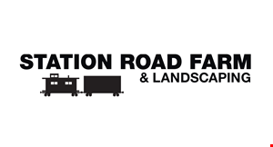 STATION ROAD FARM & LANDSCAPING logo