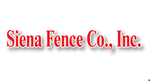 Siena Fence Co., Inc. logo