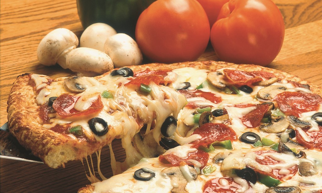 Product image for Peppercini's Pizza $35.99+ tax Large Pizza, 16" Hoagie, Breadsticks & 2-Liter Soda
