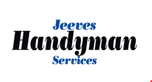 Product image for Jeeves Handyman Services $15 off Any Job