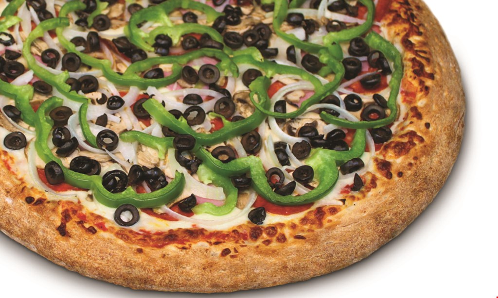 Product image for Porky's Pizza DOUBLE DEALS. 2 MEDIUM PIZZAS WITH ONE TOPPING EACH. $24.99 + tax | 2 LARGE PIZZAS WITH ONE TOPPING EACH $28.99 + tax.