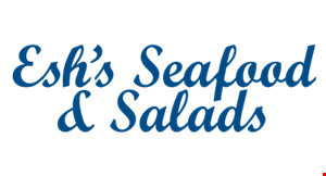 Esh's Seafood & Salads logo