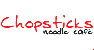 Chopsticks Noodle Cafe logo