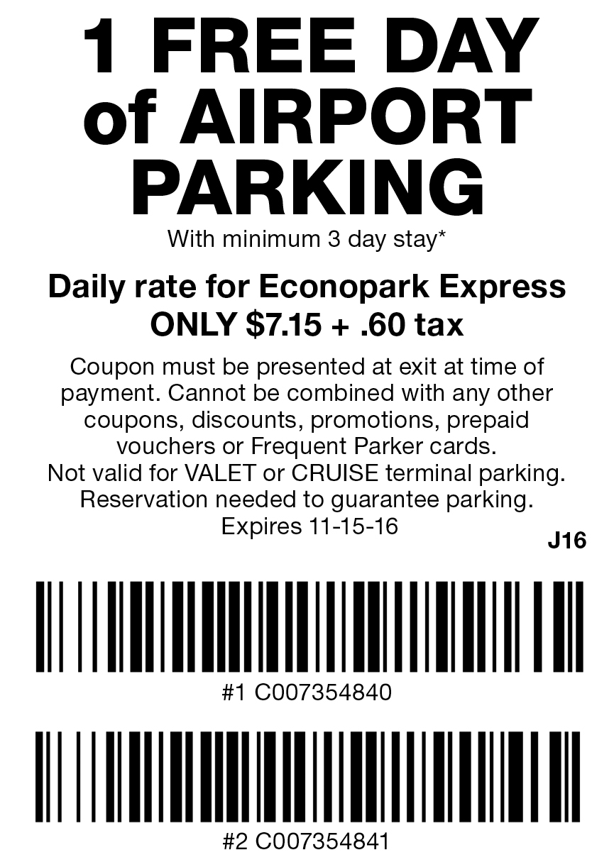 airport parking kansas city coupons