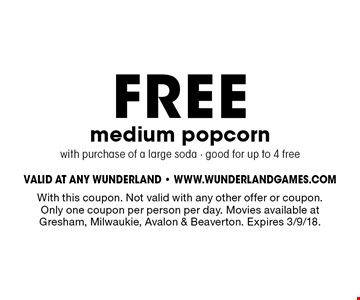 Wunderland Coupons Salem Or - roblox promo codes 2019 popcorn