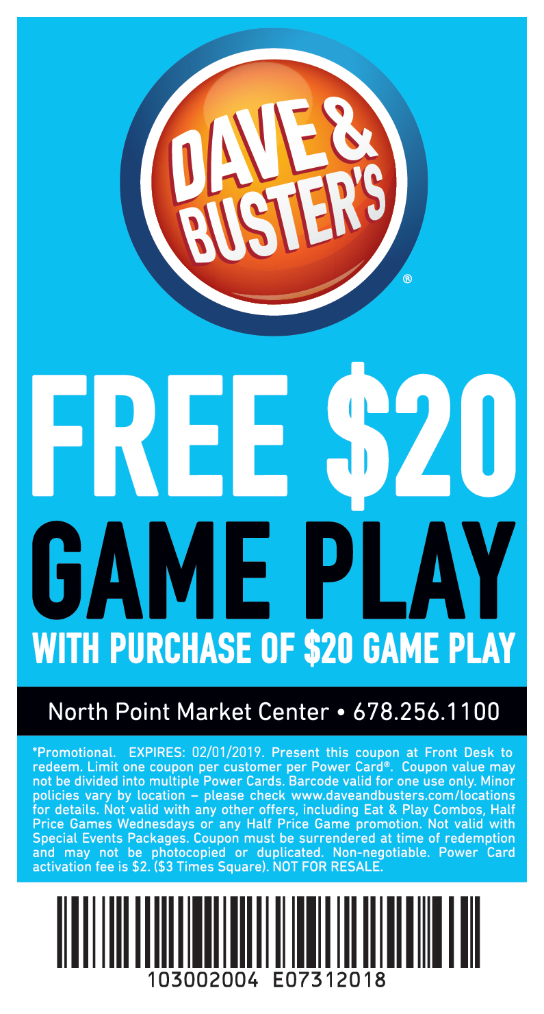groupon coupon dave and busters