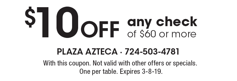 Plaza azteca coupons chesapeake