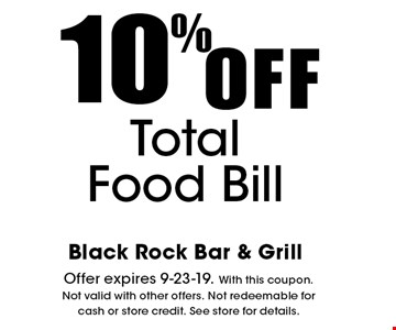 LocalFlavor.com - Black Rock Bar And Grill Coupons