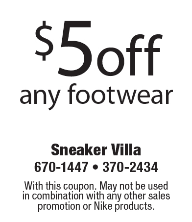 sneaker villa coupons