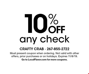 LocalFlavor.com - Crafty Crab - $15 For $30 Worth Of Cajun ...