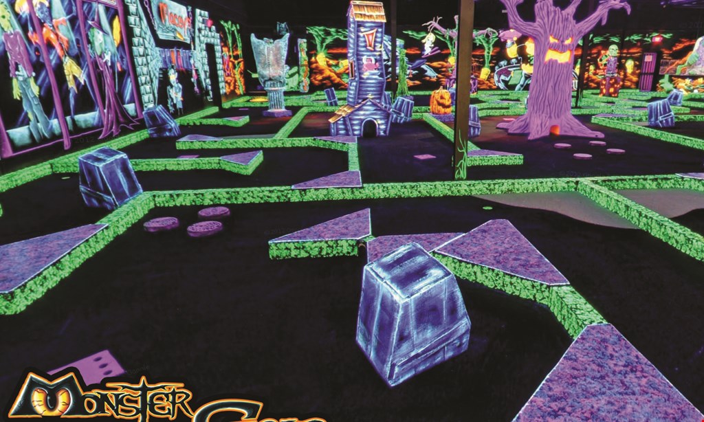 Product image for Monster Mini Golf Fairfield $25 For A Round Of Mini Golf For 4 People (Reg. $50)