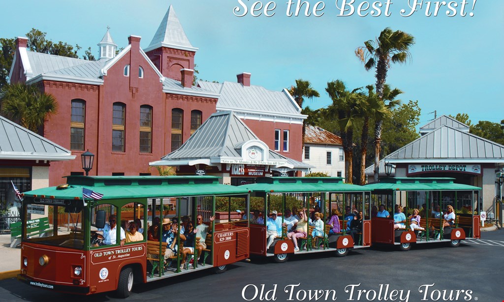 Product image for Old Town Trolley Tours $13.50 for One Admission on Old Town Trolley Tours (Reg $26.99)