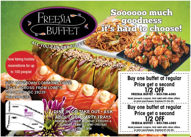 coupons Asian nky buffet in