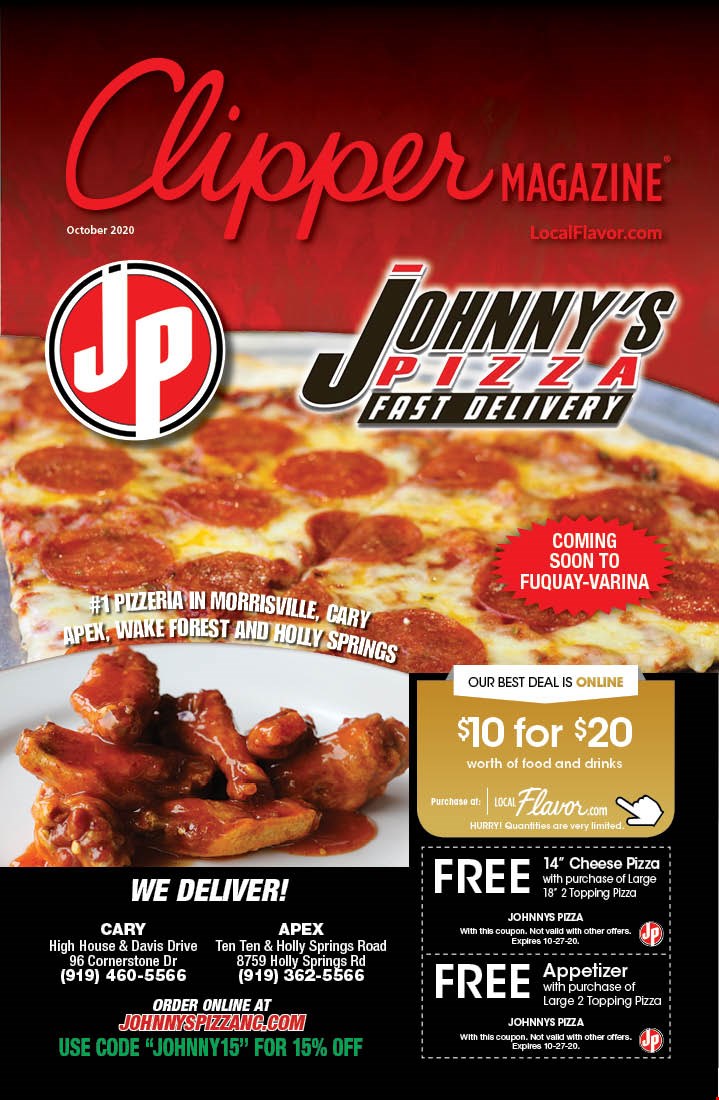 Johnny's Pizza Cary Coupons & Deals Cary, NC