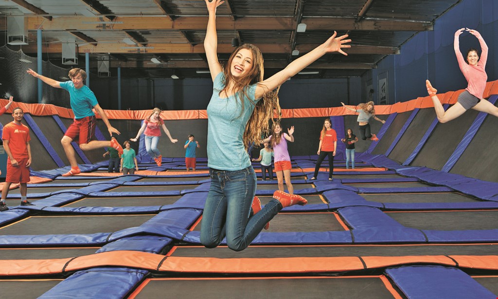 Product image for Sky Zone Trampoline Park $20 For Two 90-Minute Jump Passes (Reg. $40)