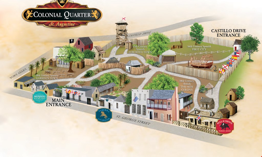 Product image for Colonial Quarter $13 for 2 Admissions to The Colonial Quarter (Reg $26)