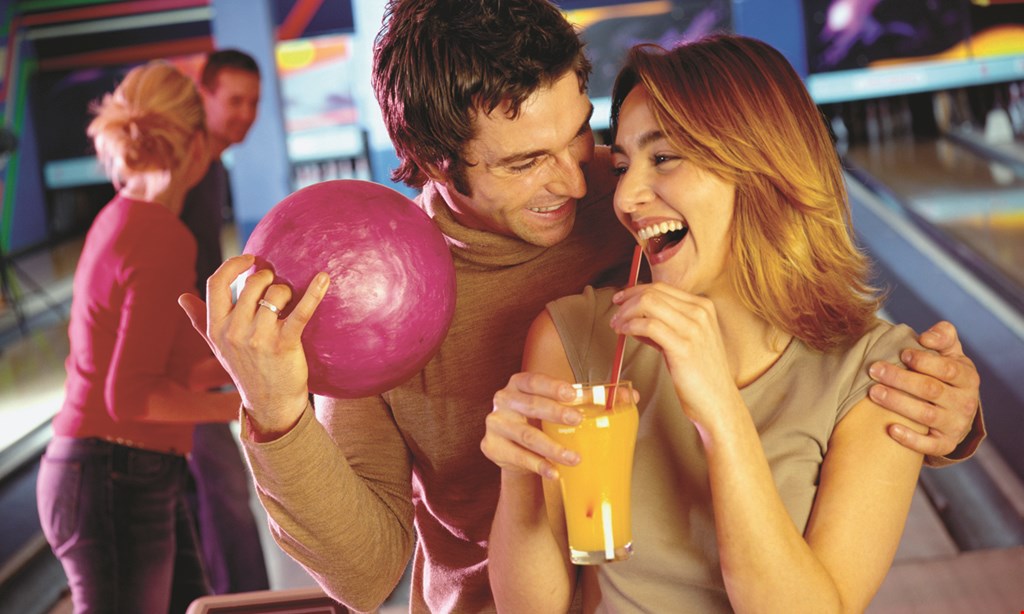 Product image for Revolutions Bowling & Lounge $20 For 2 Games Of Bowling For 2 Plus 80 Arcade Points (Reg. $40)