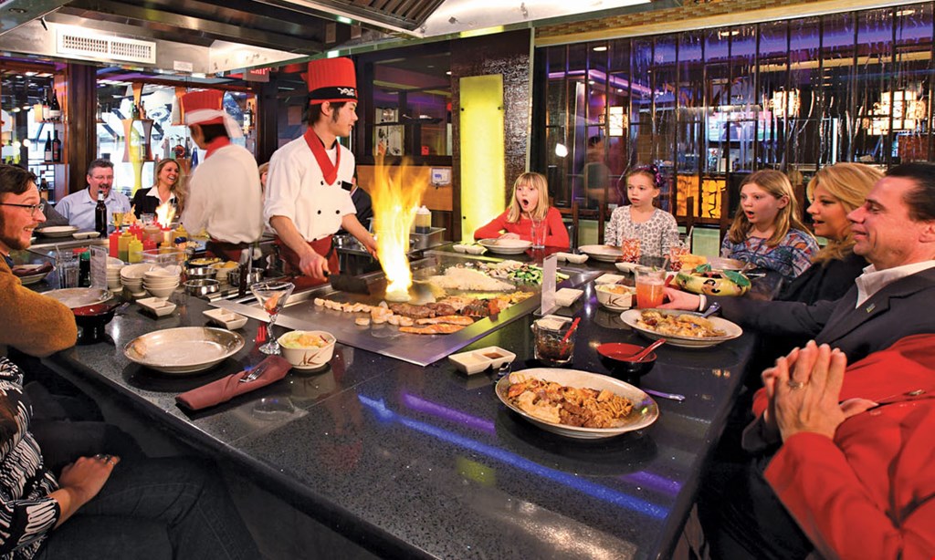 Product image for Samurai Modern Japanese Hibachi & Sushi Bar $20 For $40 Worth Of Hibachi Dinner Dining (Also Valid On Take-Out W/Min. Purchase Of $60)