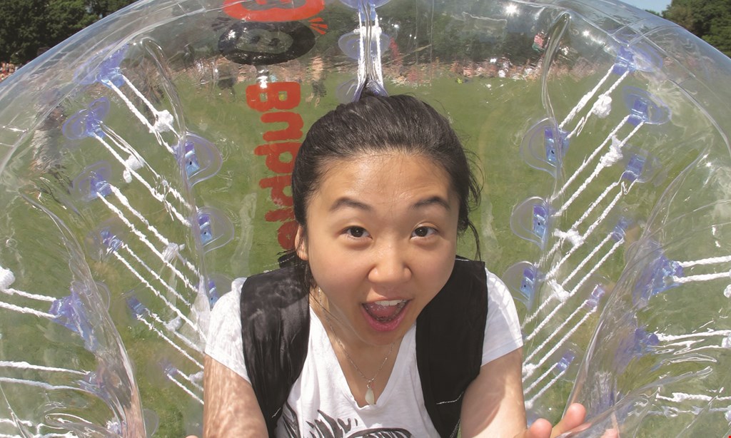 Product image for The Edge Sports Center $125 For 1 Hour Of Bubble Soccer Or Archery Tag For Up To 10 People (Reg. $250)