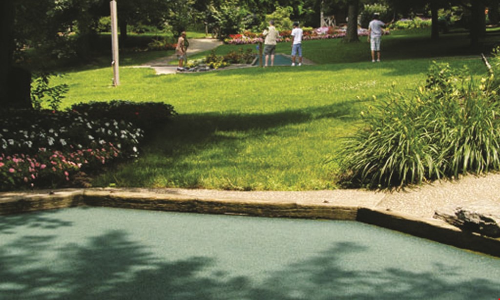Product image for Village Greens Miniature Golf Course & Snack Shoppe $21 For A Round Of Miniature Golf For 4 (Reg. $42)