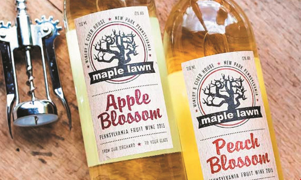 Product image for Maple Lawn Winery & Cider House $12 For Wine Tasting For 2 & Souvenir Wine Tote (Reg. $24)