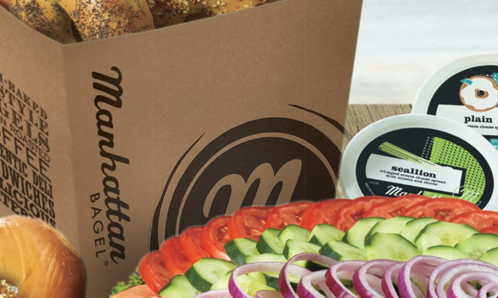 Product image for Manhattan Bagel $10 For $20 Worth Of Bagels, Bagel Sandwiches & Coffee