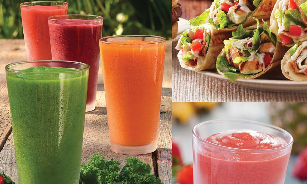 Product image for Tropical Smoothie Cafe $10 For $20 Worth Of Smoothies & Cafe Fare