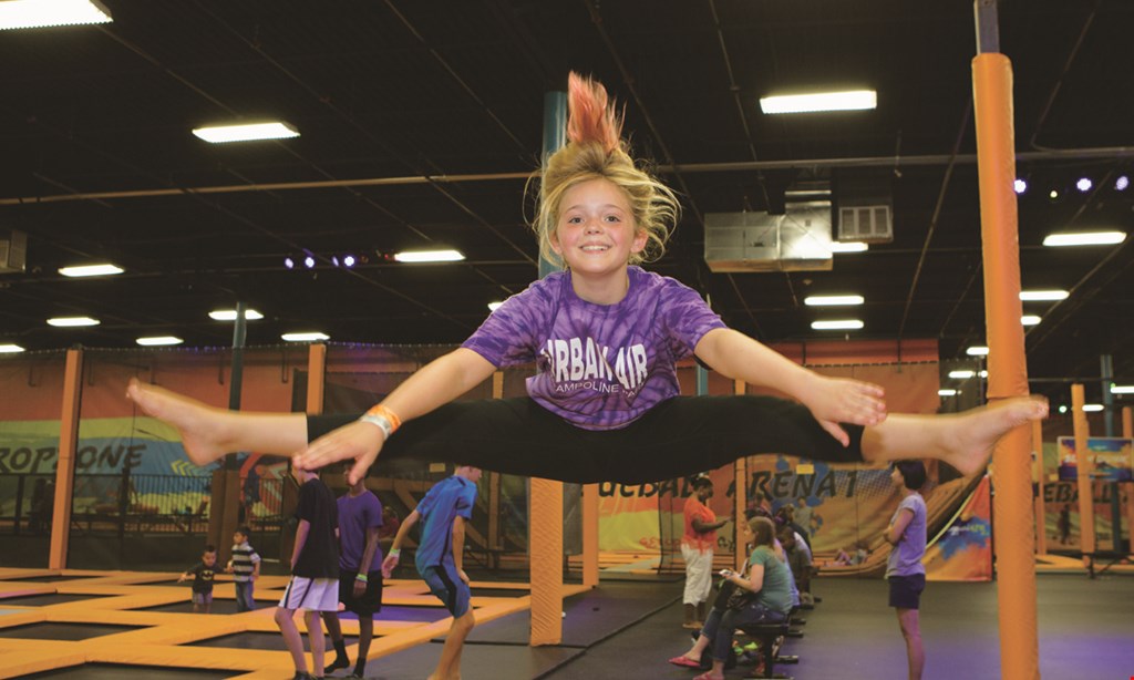 Product image for Urban Air Trampoline & Adventure Park $24.99 For 2 Admissions For 2.5 Hours (Reg. $49.98)