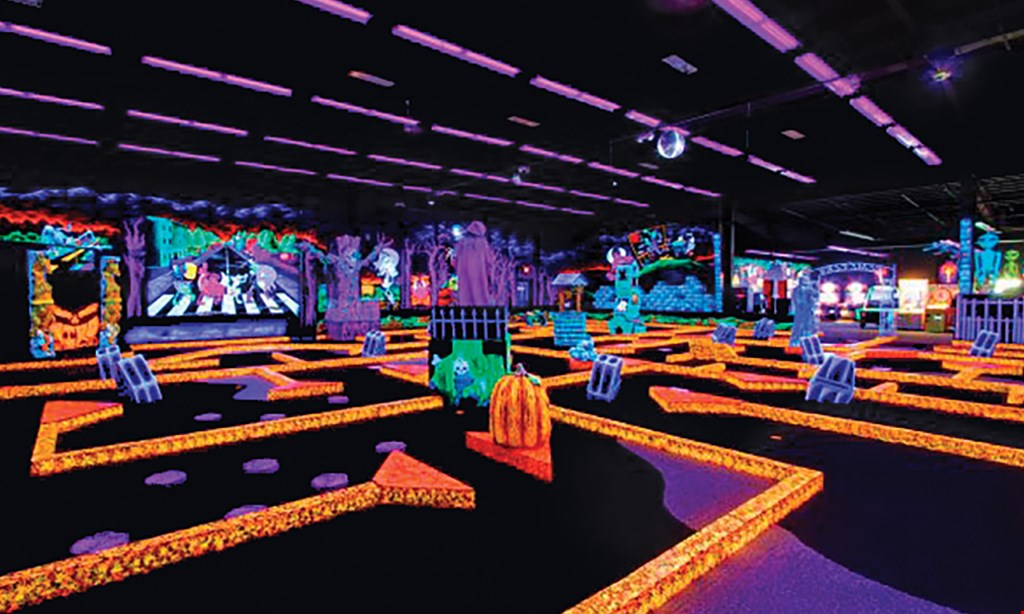 Product image for Monster Mini Golf $24 For A Round Of Mini Golf For 4 People (Reg. $48)