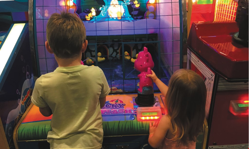 Product image for Kids Castle $14.99 For A Family Fun Package For 4, Includes 1 Large 1 Topping Pizza, 4-16oz. Fountain Sodas & 32 Tokens, (Reg. $29.99)