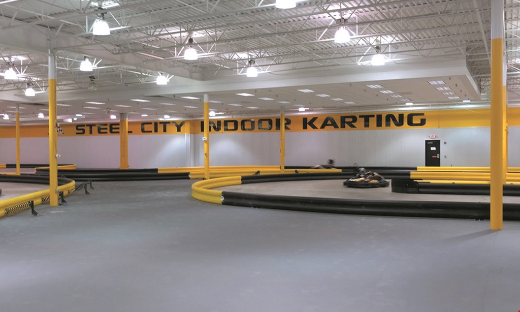 Product image for Steel City Indoor Karting $20 For 1 Race For 2 People (Reg. $40)