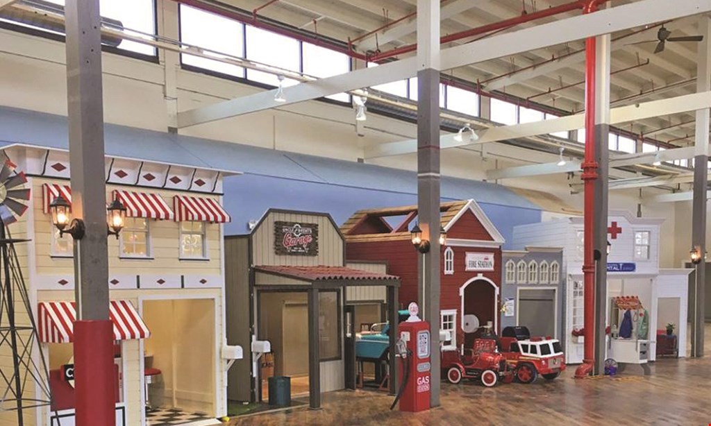 Product image for Tiny Town $45 For A Five Visit Punch Card For 1 Adult & 1 Child (Reg. $90)